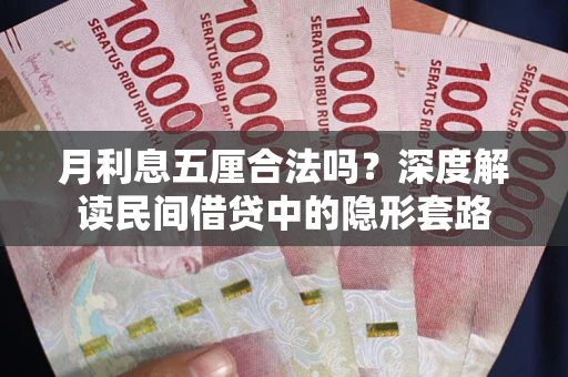 北京月利息五厘合法吗？深度解读民间借贷中的隐形套路