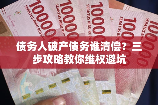 北京债务人破产债务谁清偿？三步攻略教你维权避坑
